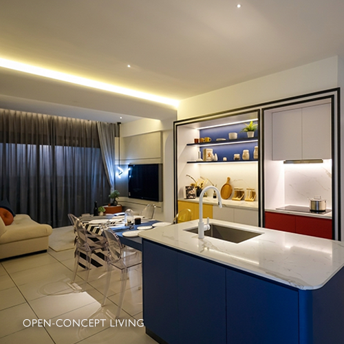 Open-concept Living